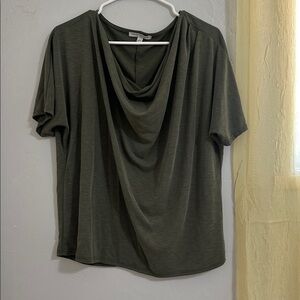 Green Envelope Olive Blouse